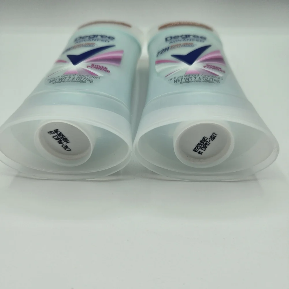 2 x Degree Advanced Antiperspirant Deodorant - 2.6 oz Each - Sheer Powder